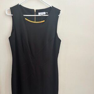Calvin Klein NWT Black Sleeveless Dress